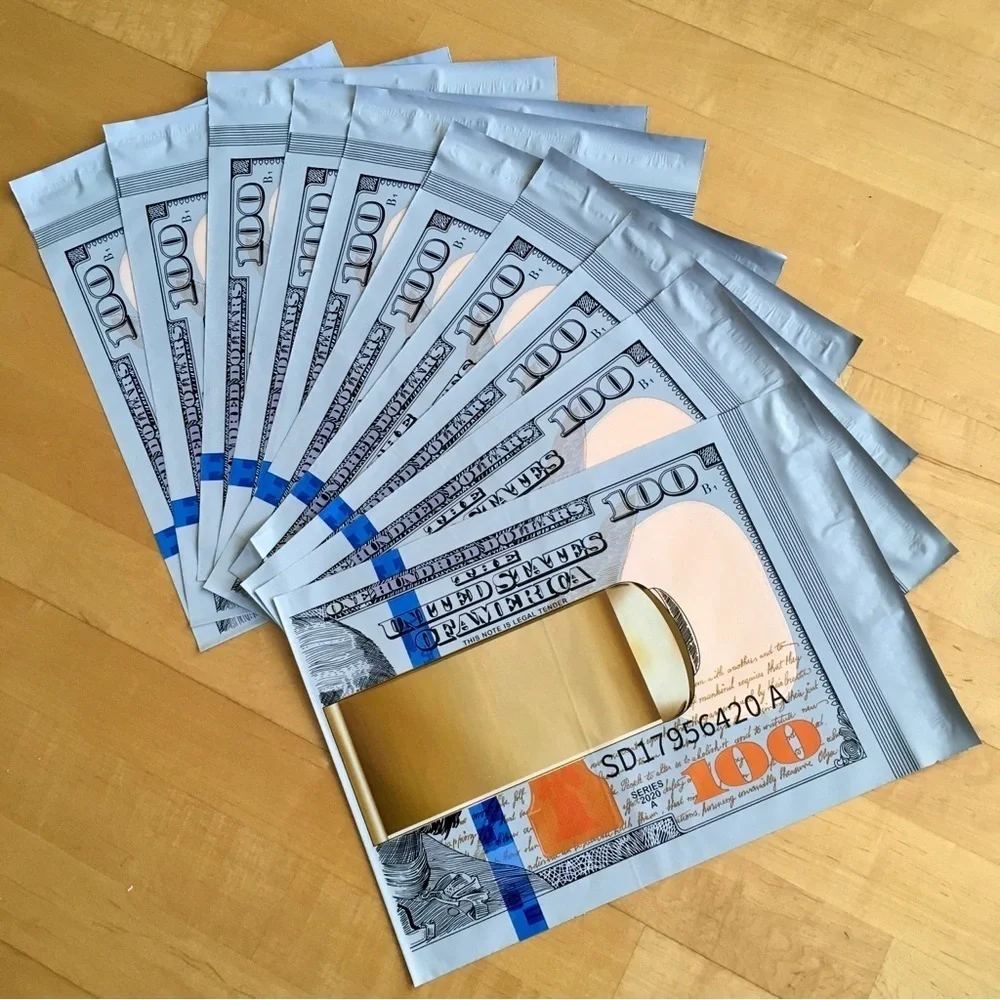 10 Count - 10x13 Polymailers (MONEY BAGS)